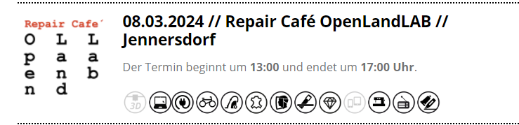 Repair Cafe´ OpenLandLAB